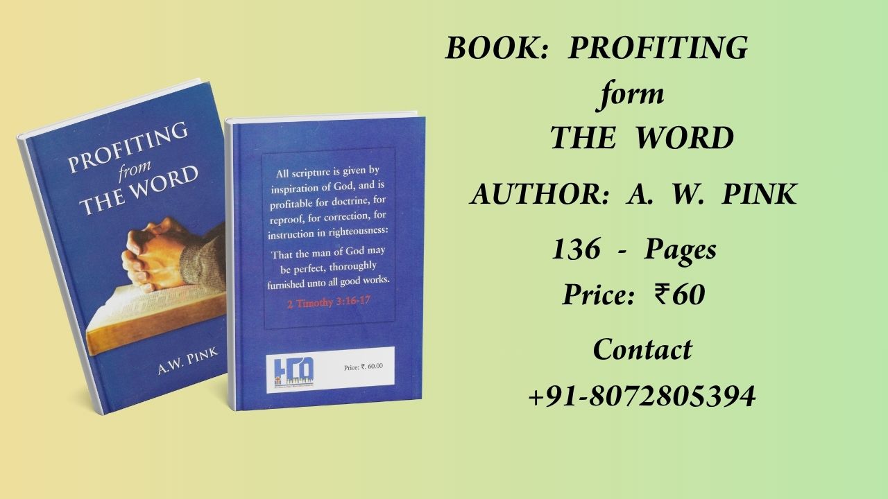 A.W. Pink Enlish Book