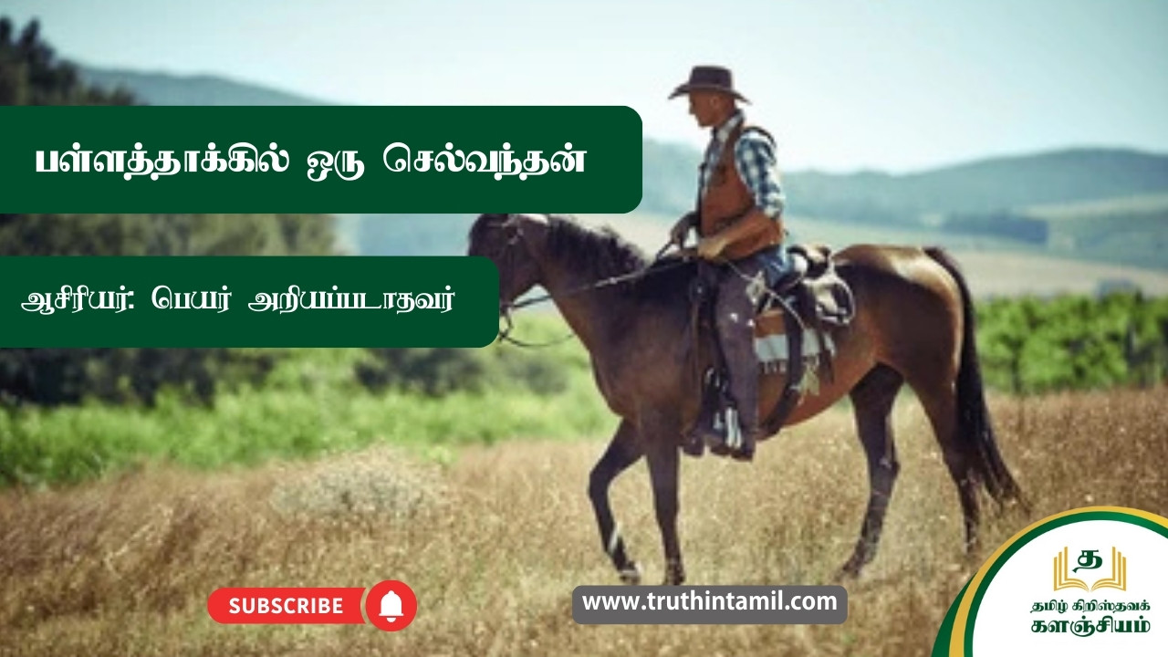 பள்ளத்தாக்கில் ஒரு செல்வந்தன்